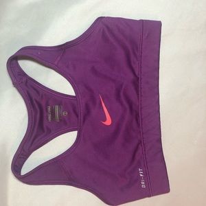 Nike dri fit sports bra